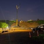 Foto Aérea com Drone de obras e edifícios em São Paulo